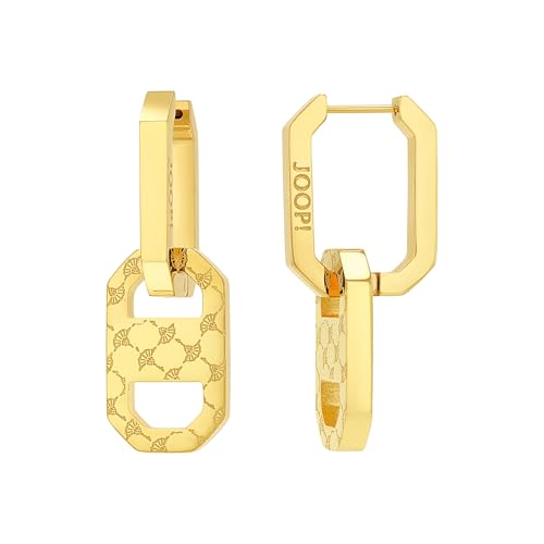 JOOP! Edelstahl Creolen Ohrring inkl. Geschenk Box (1,7cm) in Farbe: Gold