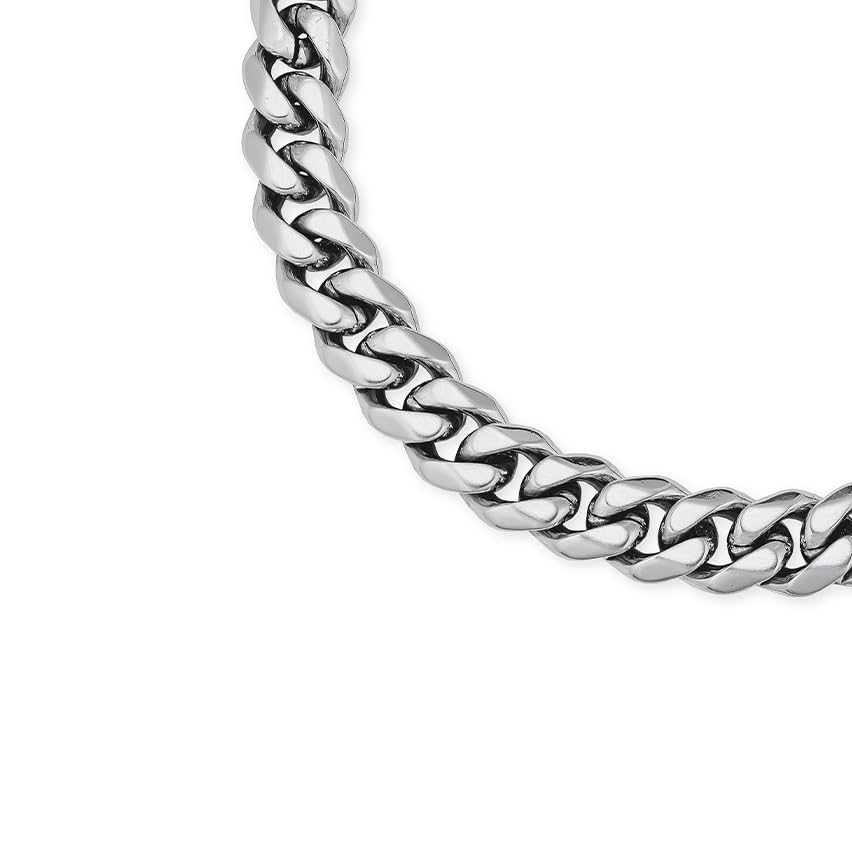 JOOP! Edelstahl-Armband für Herren (21cm) in Silber inkl. Geschenk Box