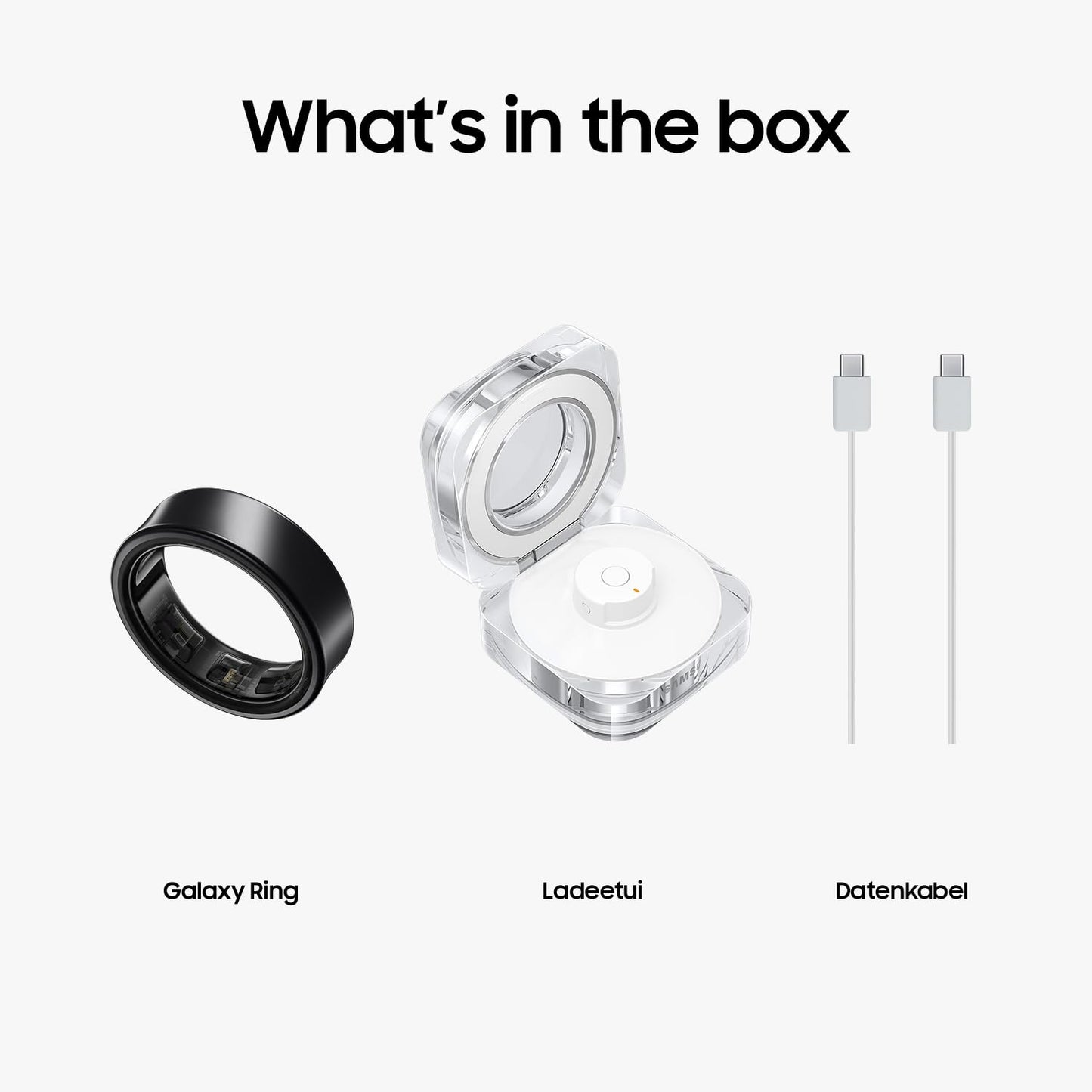 Samsung Galaxy Ring with titanium case: Samsung Health with AI, all-in-one tracker