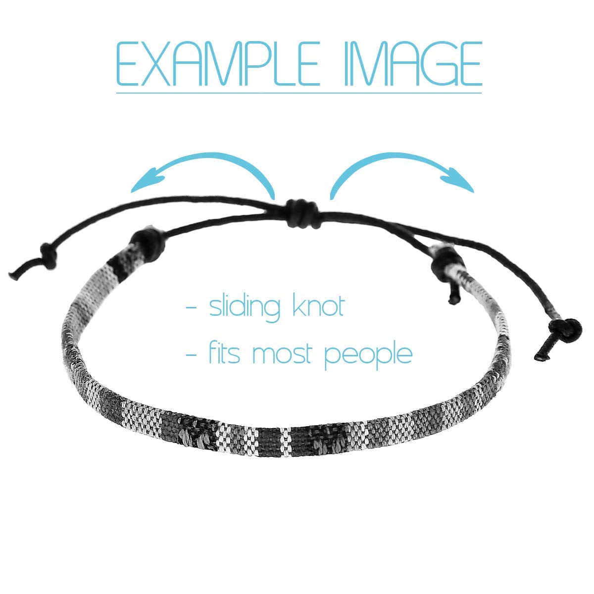 Unisex Surfer Anklet (Set of 2): Thin Boho-Hippie-Ethnic Anklet | Handmade, Waterproof & Adjustable
