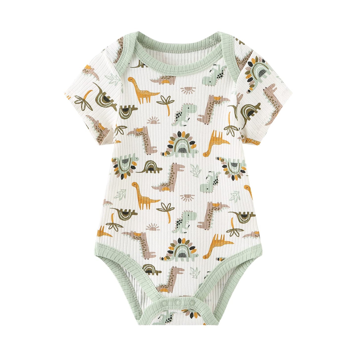 Short-sleeved bodysuits for boys and girls: Newborn cotton gift set