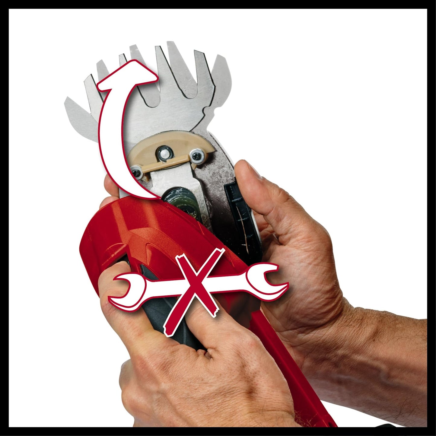 Einhell Cordless Grass and Shrub Shears (GC-CG 18) Li-Solo Power X-Change without battery
