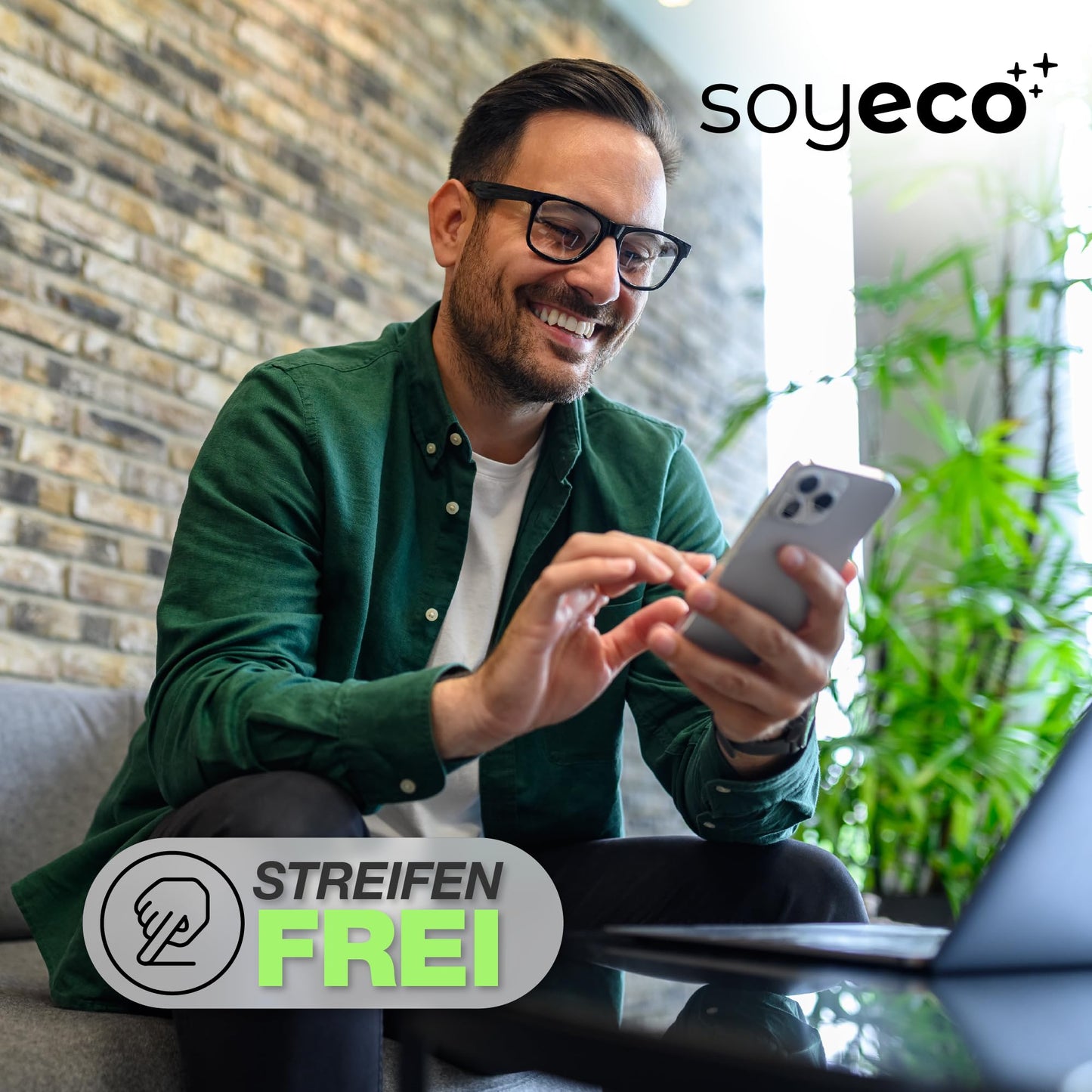 Screen cleaning spray (500ml) & 3x microfiber cloth: Cleaning fluid for smartphones, TVs, monitors