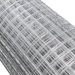 WILTEC chain link fence with 19x19mm wire thickness: (1m x 10m x 0.75mm): Aviary wire square made of galvanized steel