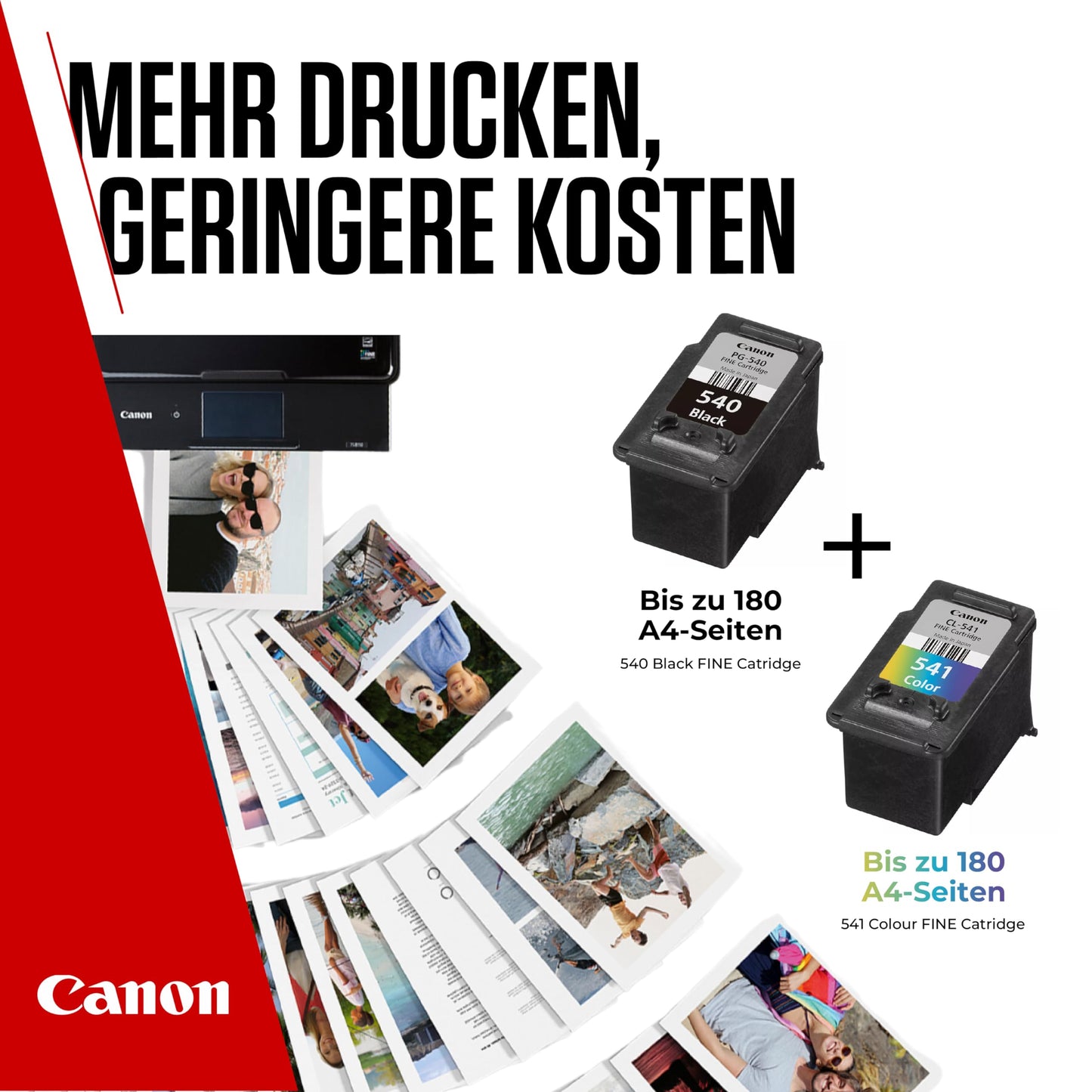Canon Original Ink & Photo Paper Multipack (PG-540/CL-541) 2-pack