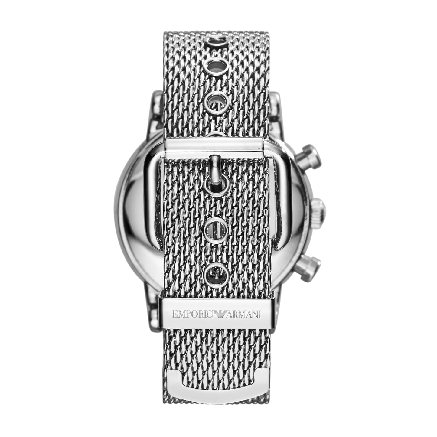 Emporio Armani 'AR1808' Chronograph Men's Watch (46mm): Stainless Steel, Water Resistant