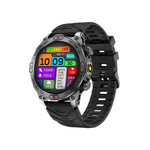 Montre intelligente GPS extérieure, tracker de fitness | Boussole, lampe de poche, appels Bluetooth pour Android et iOS