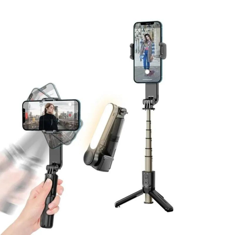 Support pour smartphone Bluetooth réglable | Remplissez le support selfie léger