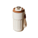 Smart Thermos Bottle | Digital LED Temperature Coffee Mug: Stainless Steel Cup