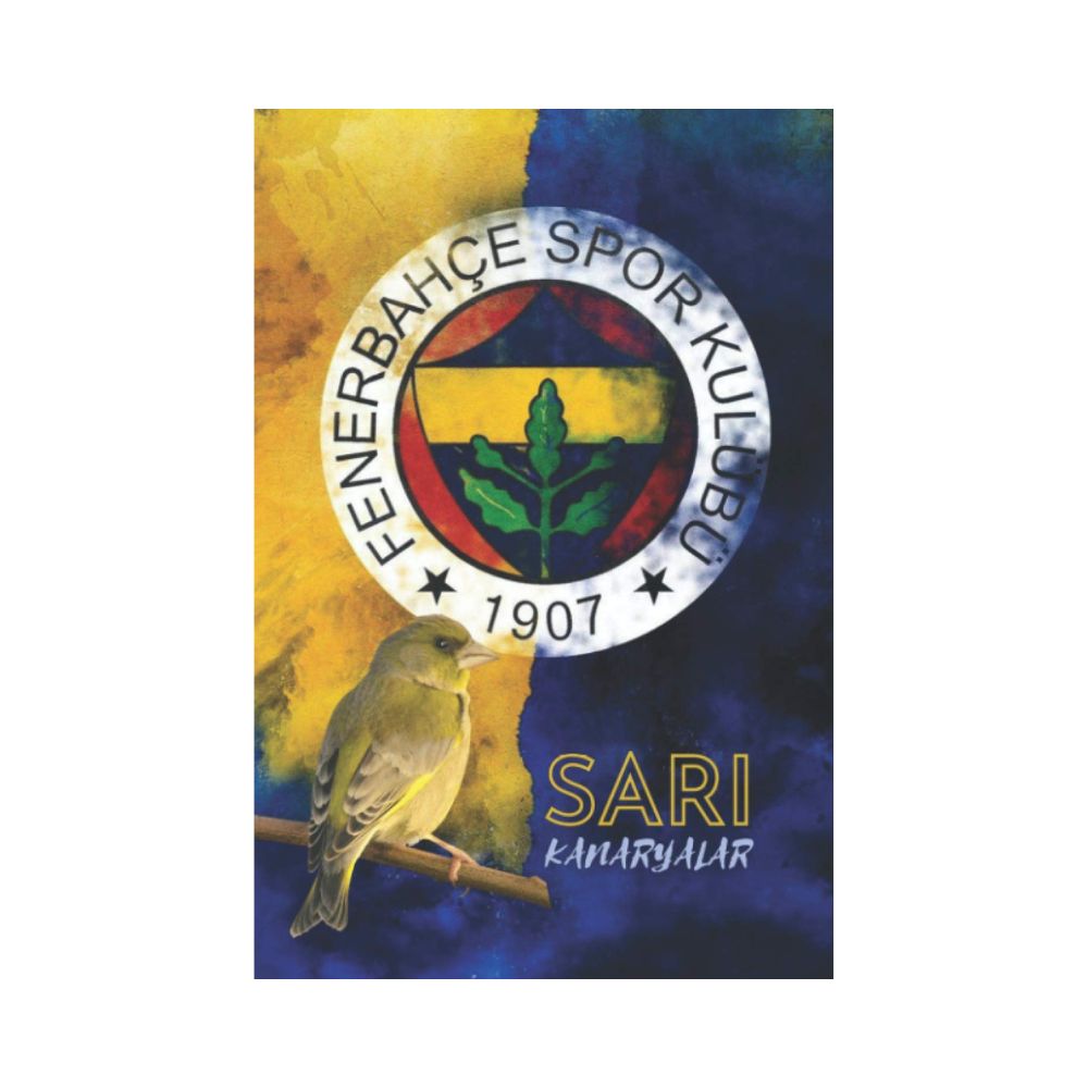 FENERBAHÇE SPOR KULÜBÜ | SARI KANARYALAR - FAN Edition 120 Seiten - DINA5 - Liniert