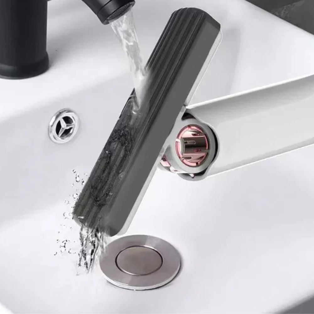 Mini Squeeze Mop™ | Selbstpressender Faltmopp für Haushalt, Küche und mehr