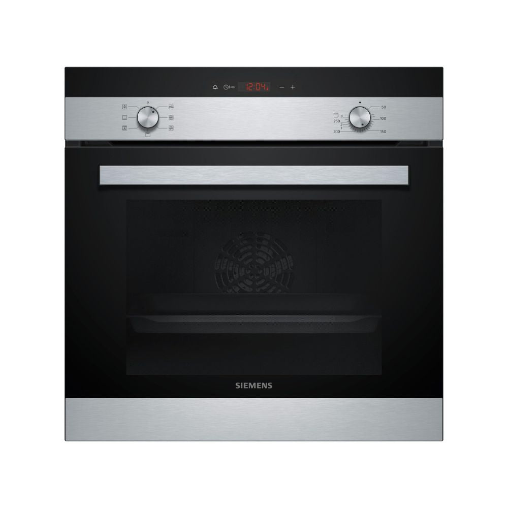 Siemens (HB113FBS1) iQ100 Einbau-Backofen, 60 x 60cm | 3D Heißluft, LED Display