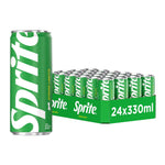 SPRITE | Erfrischender Softdrink: Limetten und Zitronengeschmack (24x 330ml)