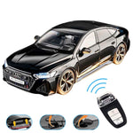 Modèle réduit de voiture Audi RS7 Sportback (1:18) avec télécommande, son et lumière | Objet de collection, cadeau