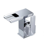 Robinet à bec cascade LED | Hydroélectricité, lumières LED - en laiton massif