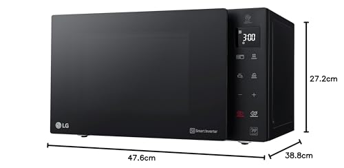 LG MH6535GIS Microwave with Grill (1000W): 25 liters, Smart Inverter, EasyClean, NeoChef