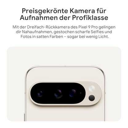 Google Pixel 9 Pro XL (128GB) with Gemini SIM-free, triple rear camera system, AI technology