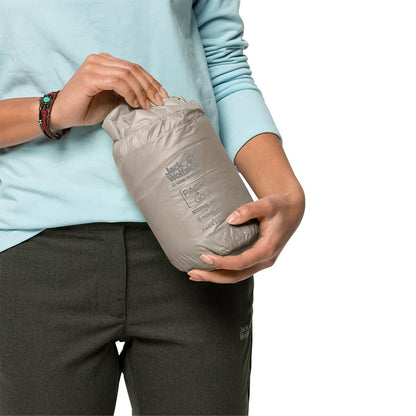Jack Wolfskin Damen JWP Steppweste: Winddicht, Atmungsaktiv, Ripstop-Gewebe