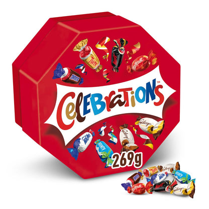 Celebrations Milk Chocolate Gift Box with Mini Chocolate Bars (8 x 269g)