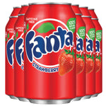 FANTA® STRAWBERRY in 355ml cans | 12-pack including €3.00 deposit
