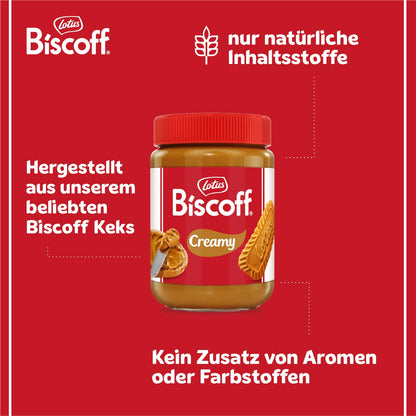 Lotus Biscoff: Süßer Brotaufstrich (1,6kg): Cremig-Karamellisierter Keksgeschmack | Vegan