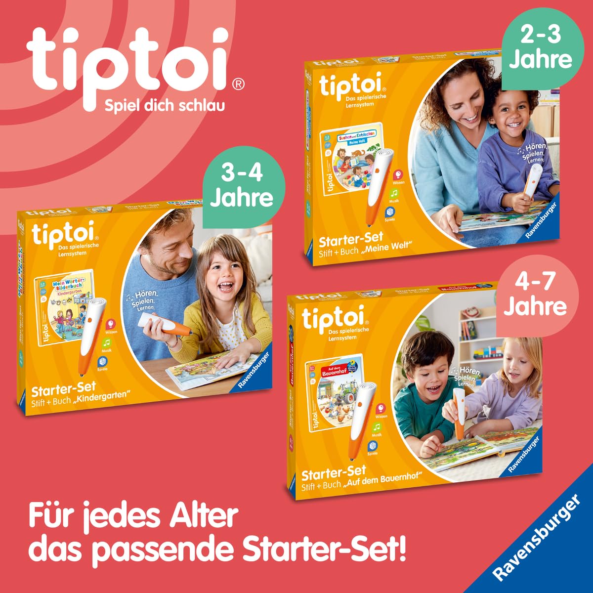 Ravensburger - tiptoi® My Learning Game World: Letter book for children from 4 years to learn the ABC