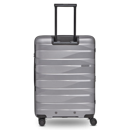 BERGPFEIL hard-shell travel suitcase set (3 pieces) with expansion pleat &amp; TSA lock 