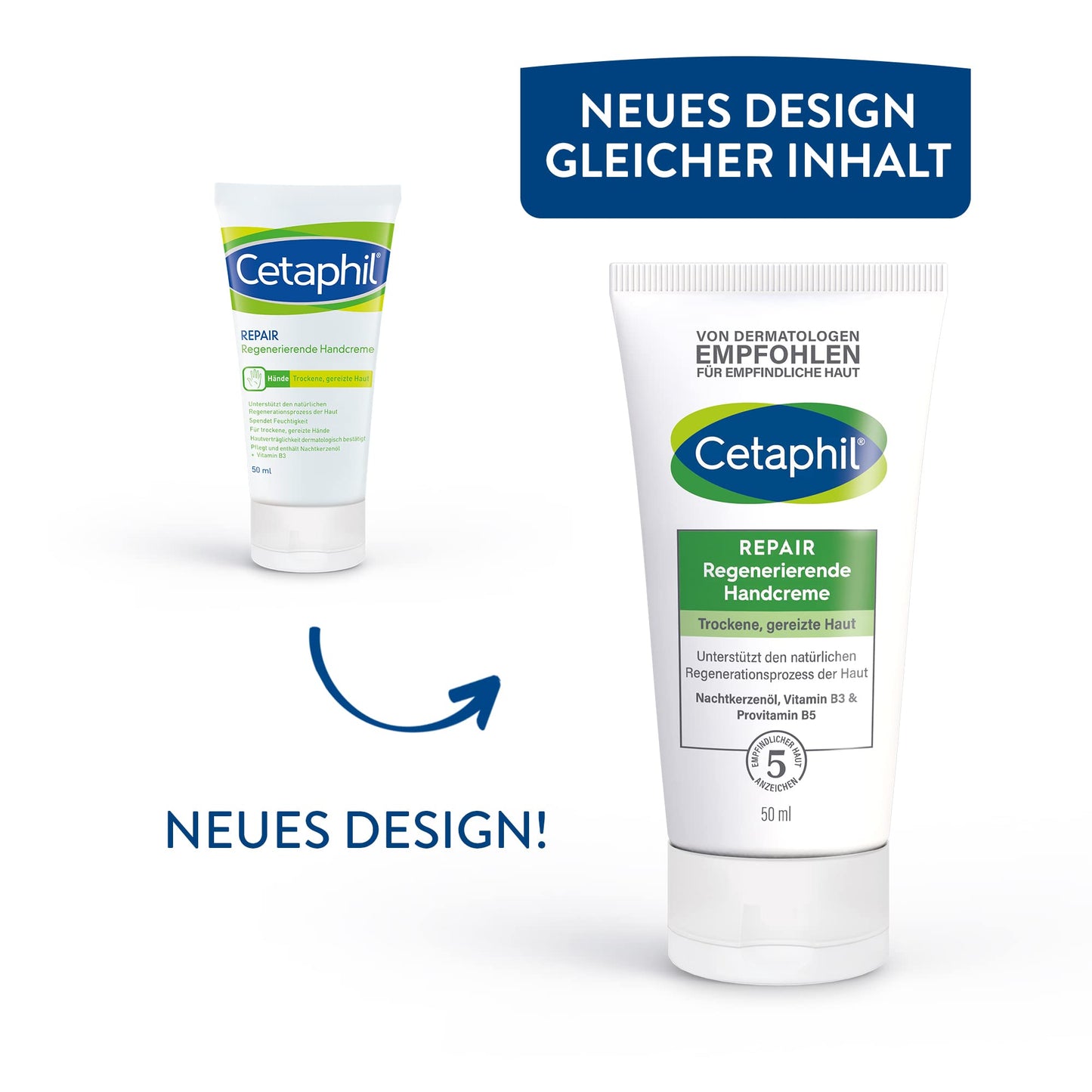 CETAPHIL Repair Regenerating Hand Cream (50ml) with Provitamin B5