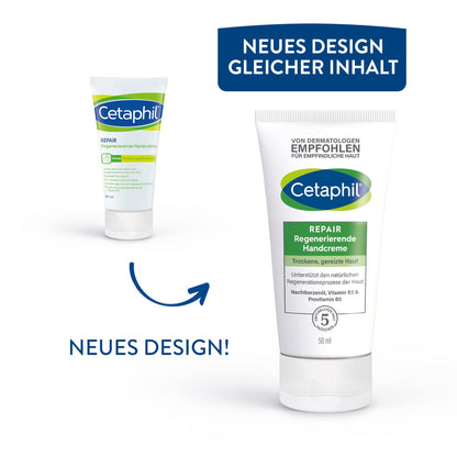 CETAPHIL Repair Regenerating Hand Cream (50ml) with Provitamin B5