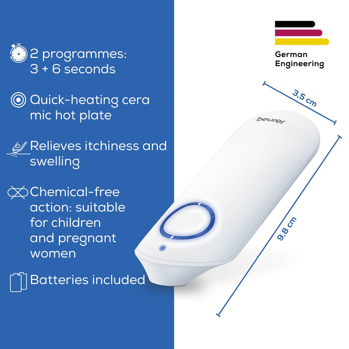 Beurer 'BR 60' insect bite healer for the treatment of insect bites and stings