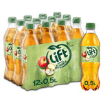Lift Apple Spritzer (12x500ml): Fruity and sparkling soft drink made from natural apple juice