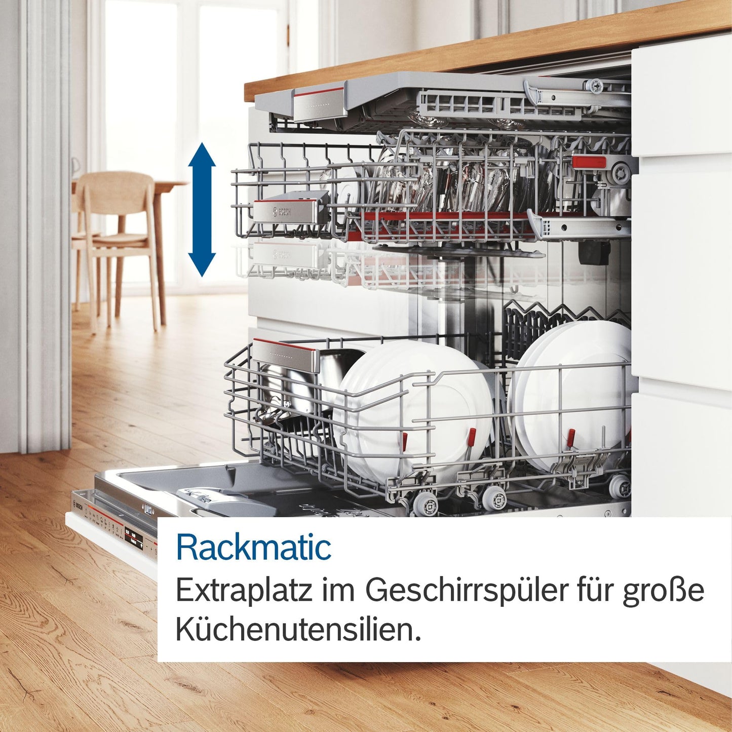 BOSCH (SMS6ZCI16E) Series 6 Freestanding Dishwasher with Cutlery Drawer: 60cm | Home Connect