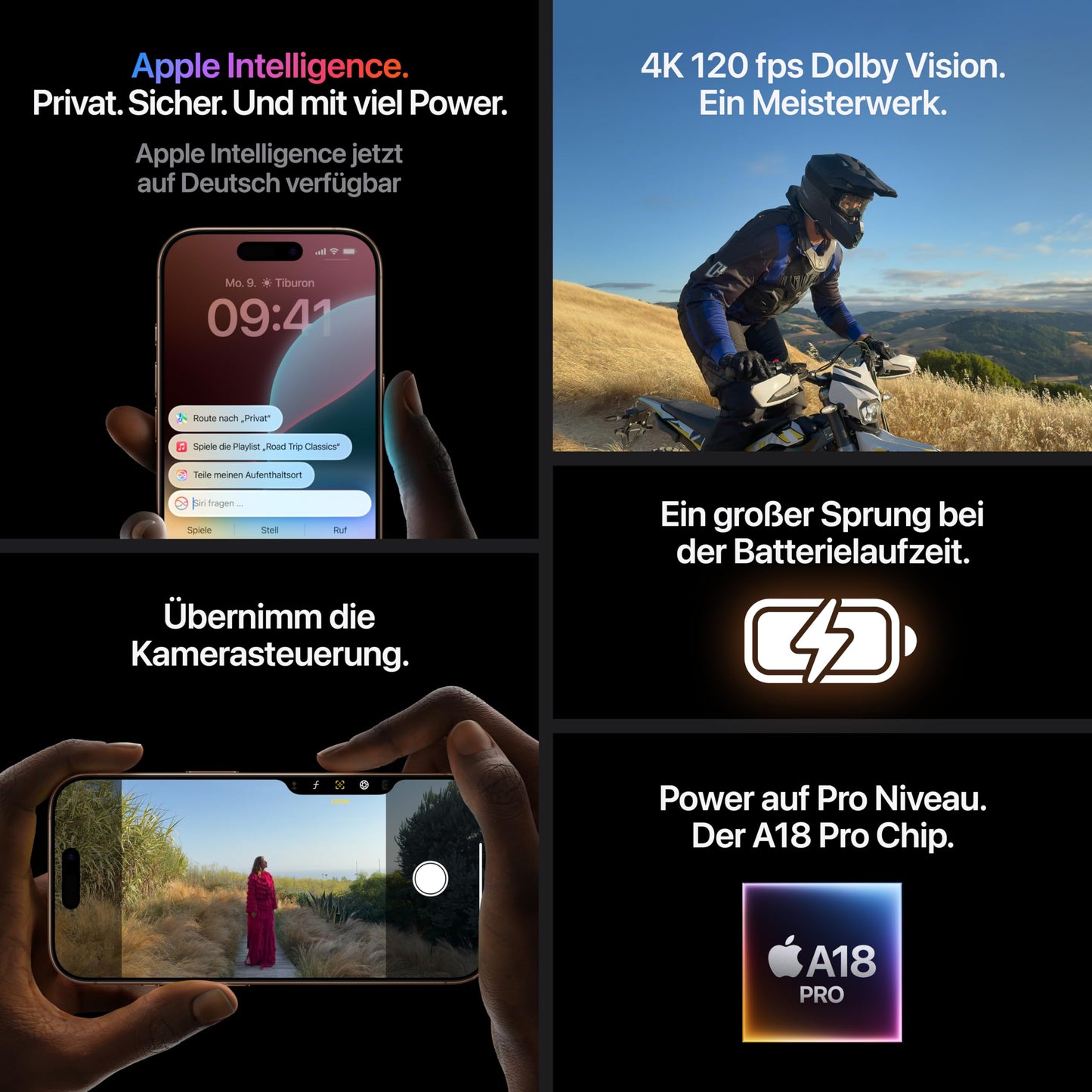 iPhone 16 Pro Max (256GB): 4K-120fps Dolby Vision and a big jump in battery life