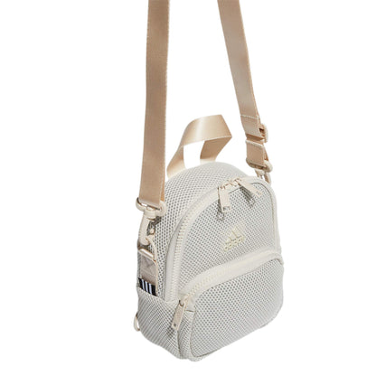 adidas 2-in-1 Women's Airmesh Hybrid Mini Backpack with Premium Zipper