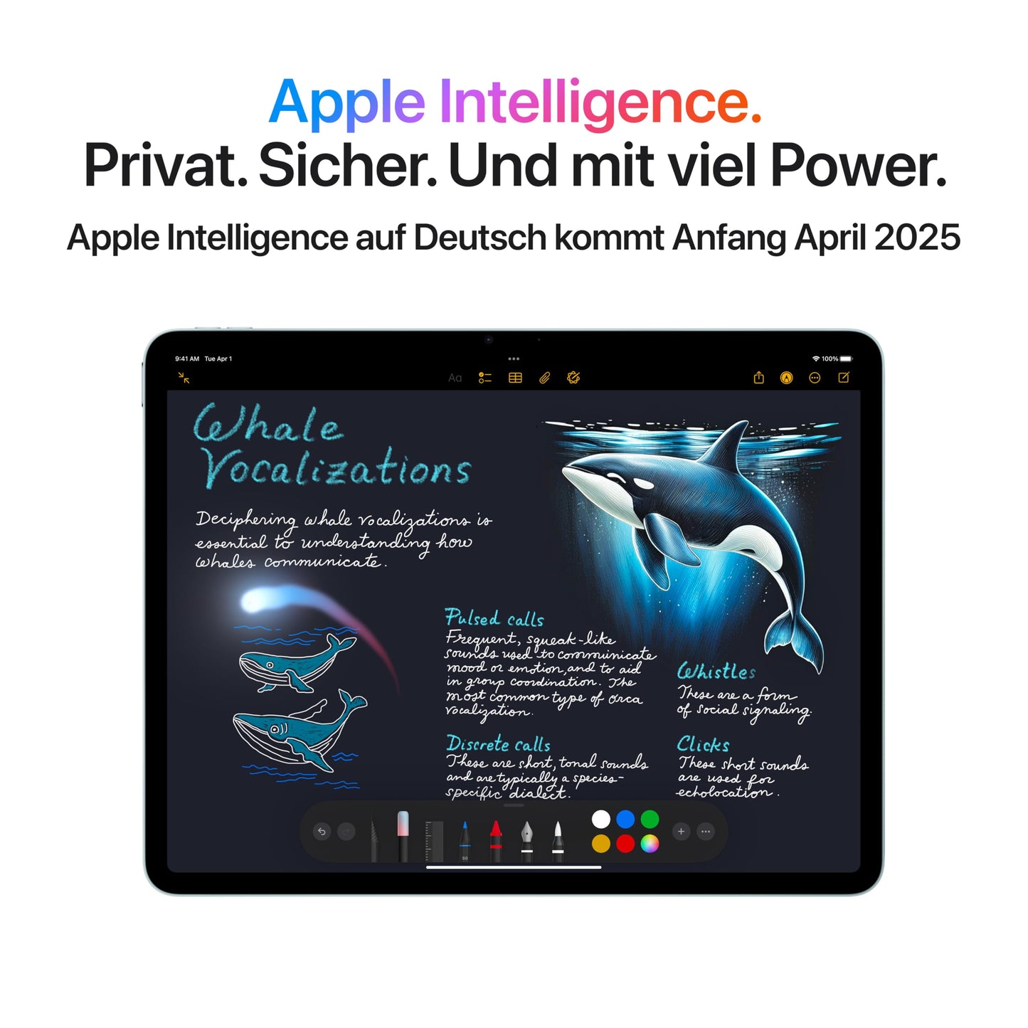 Apple iPad Air 11" with M3 chip: Apple Intelligence, Liquid Retina Display, 128GB - WLAN 6E