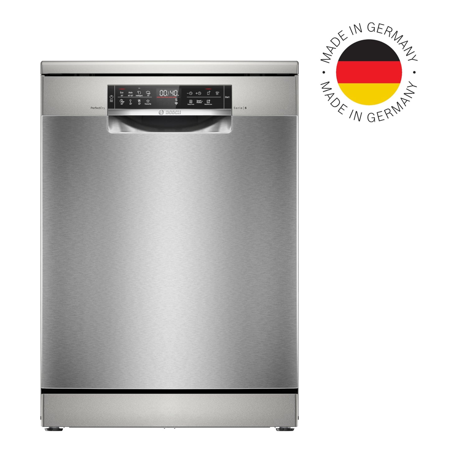 BOSCH (SMS6ZCI16E) Series 6 Freestanding Dishwasher with Cutlery Drawer: 60cm | Home Connect