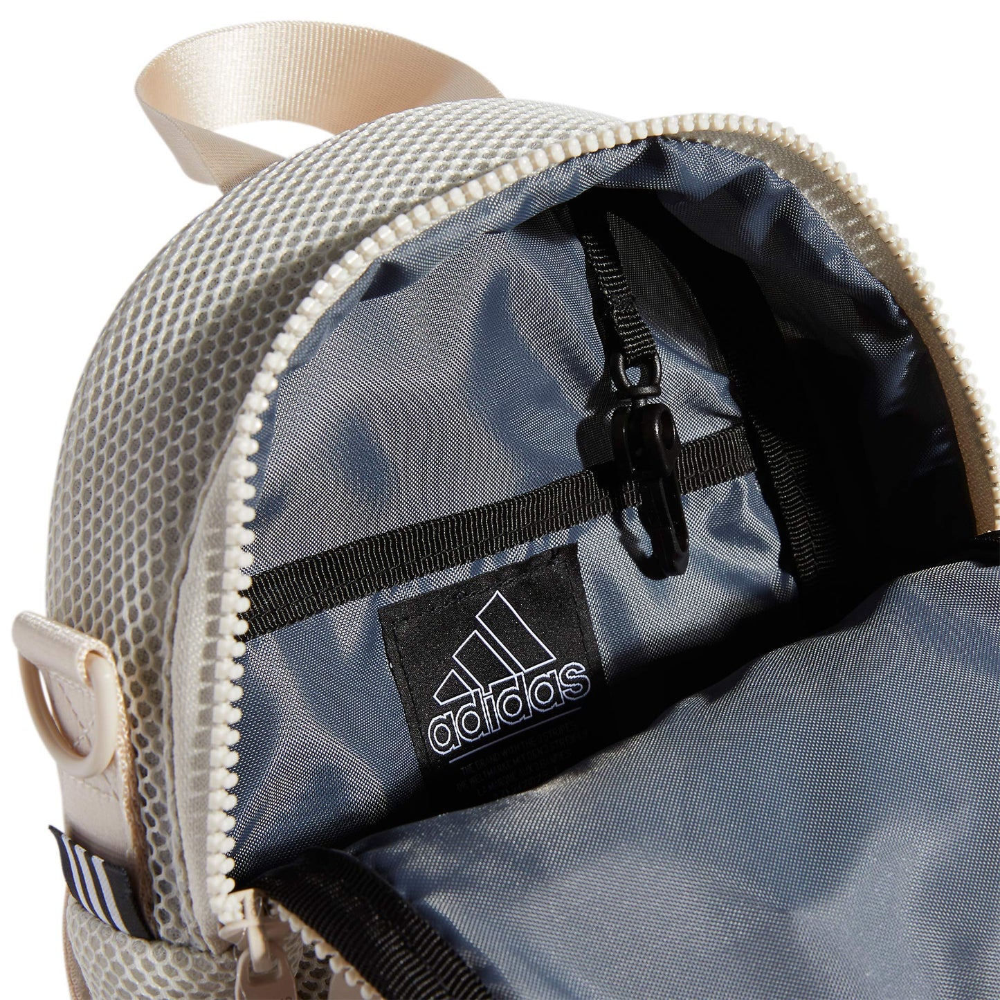 adidas 2-in-1 Women's Airmesh Hybrid Mini Backpack with Premium Zipper