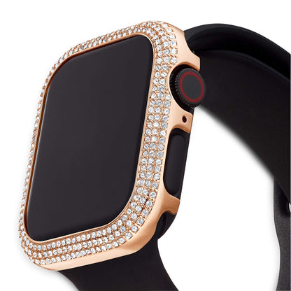 Swarovski Sparkling case frame for Apple Watch® (40mm) in rose gold