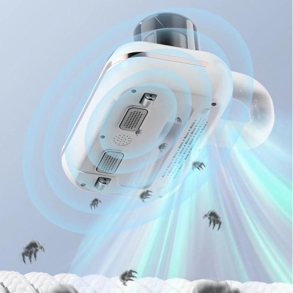 Wireless UV-Sterilisator & Staubsauger: Intelligenter Milbenentferner 2
