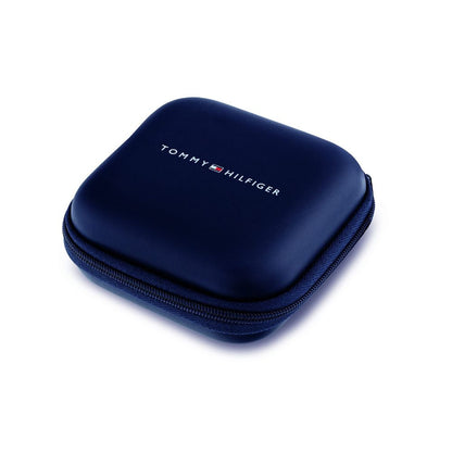 Tommy Hilfiger Doppelt gewickeltes Lederarmband mit Details aus Edelstahl