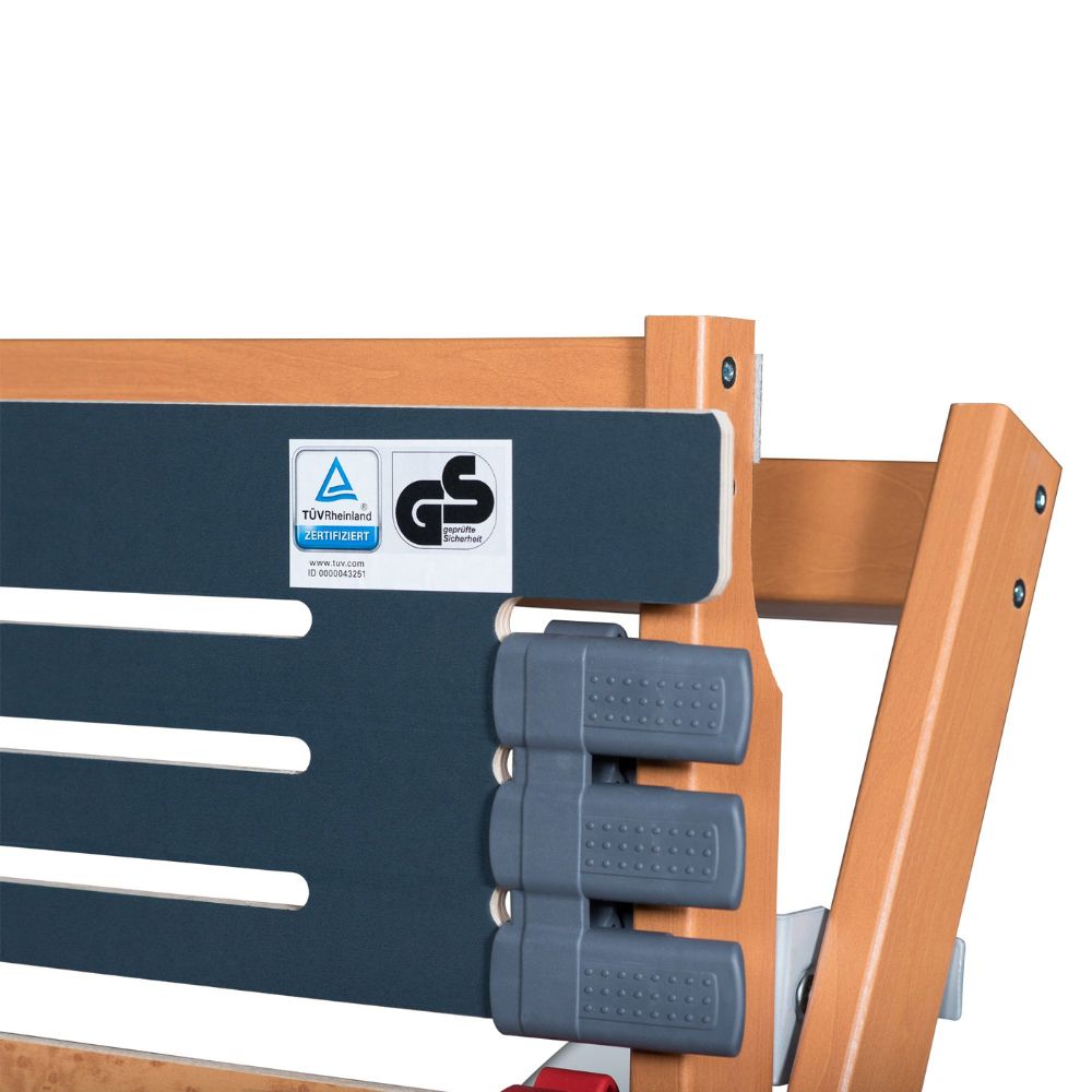FMP 7-zone slatted frame 'Rhodos EL' (100x210cm): Comfort, electrically adjustable with radio remote control