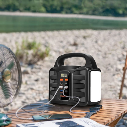 Outdoor Powerstation 'SBAOH' 99Wh, 150W: Solargenerator Akku für Reise & Camping