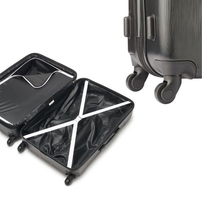 CALVIN KLEIN hard-shell travel suitcase with striking Calvin Klein logo