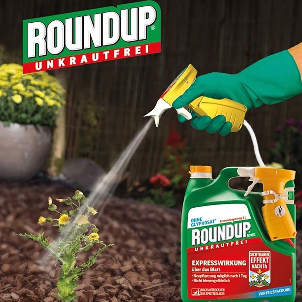 Roundup Weed Free Express (5 liters): Refill canister, ready-mixed