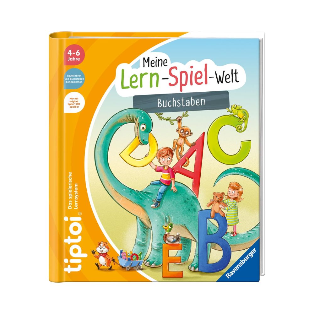 Ravensburger - tiptoi® My Learning Game World: Letter book for children from 4 years to learn the ABC