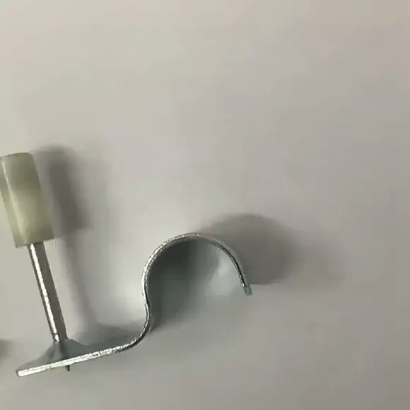 Mini pistolet à clous en acier avec poignée en caoutchouc antidérapante